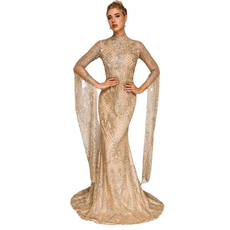 2025 зимнее новое платье женское горячее серебряное тонкое платье длинное платье