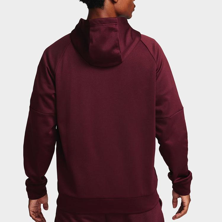 Nike ТермаФит Толстовка на молнии для фитнеса Куртки и пальто Мужская Красная DQ4830-681