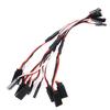 5Pcs 15Cm Y Style Servo Rc Extension Lead Wire Cord Cable For Jr Futaba