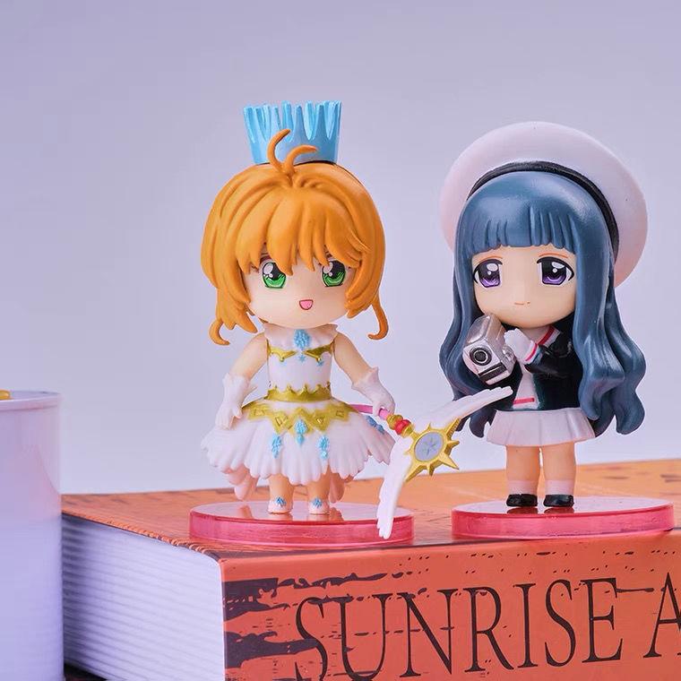Cardcaptor Sakura Магическая Девочка Аниме Фигурка Действия Украшение Фигурки Домашний Декор Настольный Автомобиль Коллекция Куклы Модель Подарок Игрушка
