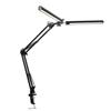 D C5V 2A 24W 120LEDs Swing Arm Desk Lamp with Clamp Architect Table Light 3 Colors Temperature Changing Lighting  10 Levels Brightness Adjustable Dim