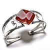 Noreena Jasper Gemstone 925 Silver Plated Handmade Jewelry Cuff Bangle