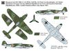 Mark I Plastic Model Kit MKM 144074N 1/144 Bf109K-4 "Kurfürst" (2 kits) (Airplane)