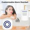 Yousheng Wireless Motion Sensor Alarm Chime Motion Detector Alert with 2 Sensor And 1 Receiver Security Driveway Alarm Outdoor Doorbell System