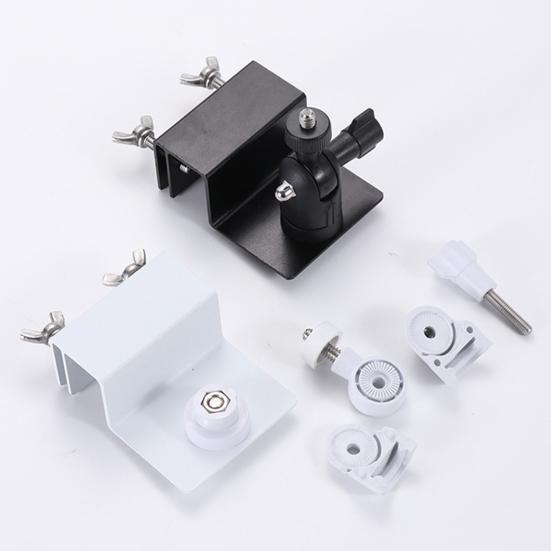 Всепогодное крепление для желоба, устойчивое к коррозии, с регулировкой угла в 360 градусов, всепогодное крепление для камеры на желоб