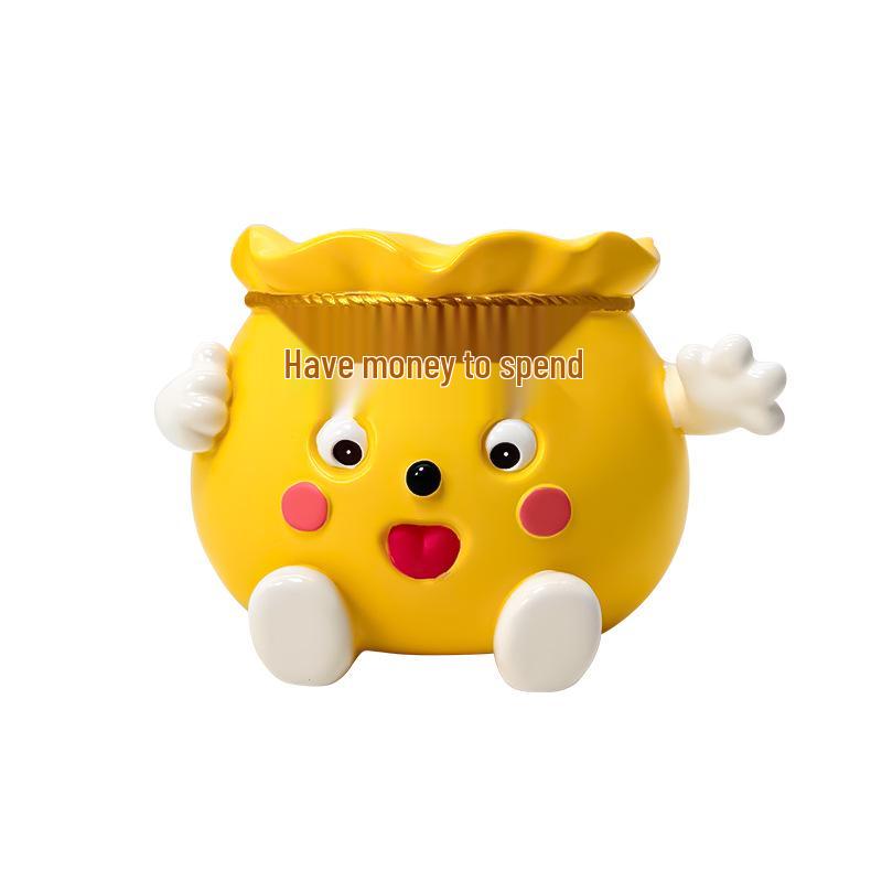 2025 Rich Flower Cartoon Pen Holder: Cute and Creative Desktop Storage Ornament