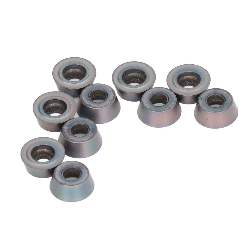 10PCS Milling Inserts Cemented Carbide High Cutting Speed CNC Turning Insets for Stainless Steel