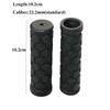 1 Pair Anti-slip Bicycle Handlebar Cover Shock Absorption Rubber Grip  Mountain Bike Accessories