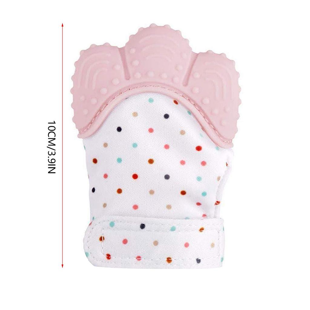 (проектор)Силиконовые детские перчатки для прорезывания зубов, детские игрушки для защиты от еды, молярные палочки, перчатки для предотвращения царапин на руках ребенка