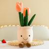 Creative Home Decor: Simulated Plants, Tulips, Succulents, Plush Dolls, Potted Flowers, Ornaments