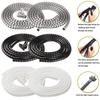 2 Meter 8/25mm Cable Spirals Wrap Tidy Cord Wire Banding Loom Storage Organizer PC TV Wire Winding Tube Wire Sleeves