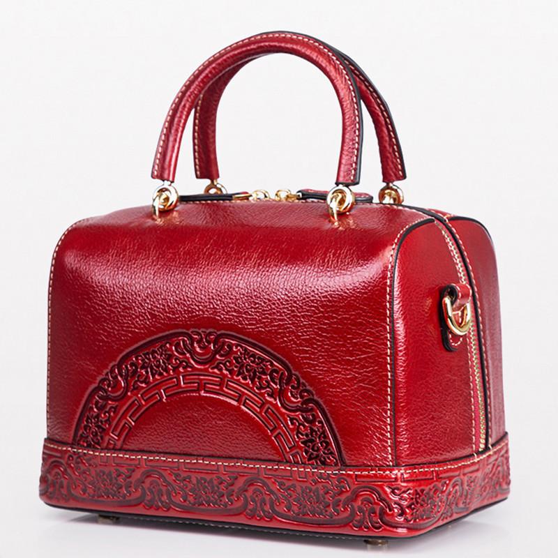 Женская сумка модная весенняя трендовая универсальная женская сумка кожаная повседневная сумка-мессенджер из коровьей кожи с тиснением
