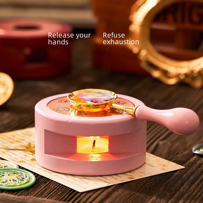 Набор старинных ложек для сургучной печати для конвертов - полный набор инструментов для новичков