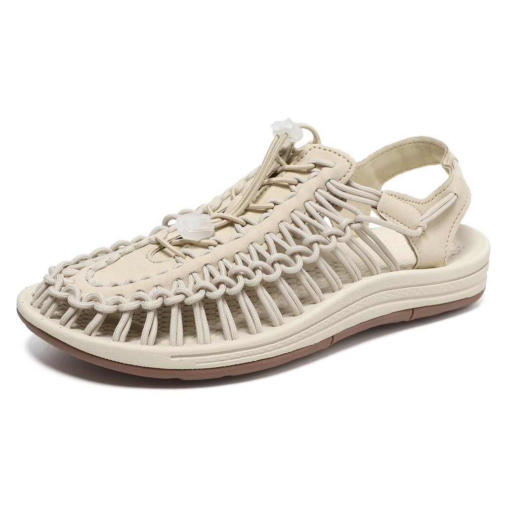 Popular Summer Woven Men's and Women's Sandals Men's and Women's Beach Shoes Creek Shoes Large Size Outdoor Casual Shoes