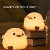 Cartoon Duck Night Lamp with Touch Sensor Flicker-Free Eye Protection Rechargeable Table Lamp Bedside Light