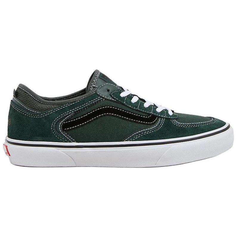 Vans Rowley Мягкие Удобные Универсальные Низкие Кеды для Скейтбординга Унисекс Кроссовки Зеленые VN0A2Z3O1CI