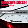 4Pcs PVC Car Sticker Side Body Trunk Bumper Window Decoration Badge Decal For Chevrolet Cruze Malibu Captiva Suburban Camaro Z71