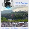LS VISION 8MP 20X Optical Zoom 4G Solar Camera Dual Screen Wireless Outdoor 4K WiFi PTZ Human Auto Tracking Surveillance Cameras
