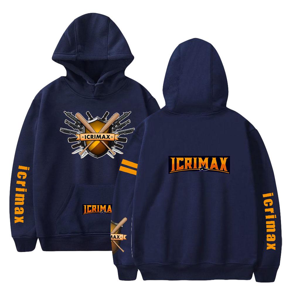 Толстовки Icrimax с капюшоном, осенние, с длинным рукавом, унисекс, пуловеры Harajuku, уличная одежда, графическая одежда, толстовка