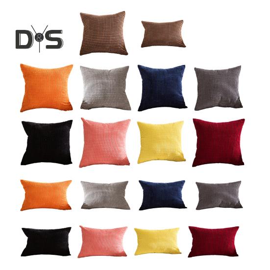 Чехол для подушки Corduroy Cushion Case со скрытой молнией Boho Throw Pillow Case для гостиной, кровати, дивана, фермерского дома, домашнего декора