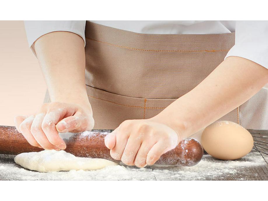 Эбеновый деревянный скалка для выпечки и раскатывания теста для пельменей