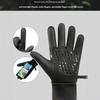 1 пара зимних перчаток для мужчин и женщин - водонепроницаемые термоперчатки для холодной погоды, для бега, езды на велосипеде, с сенсорным пальцем