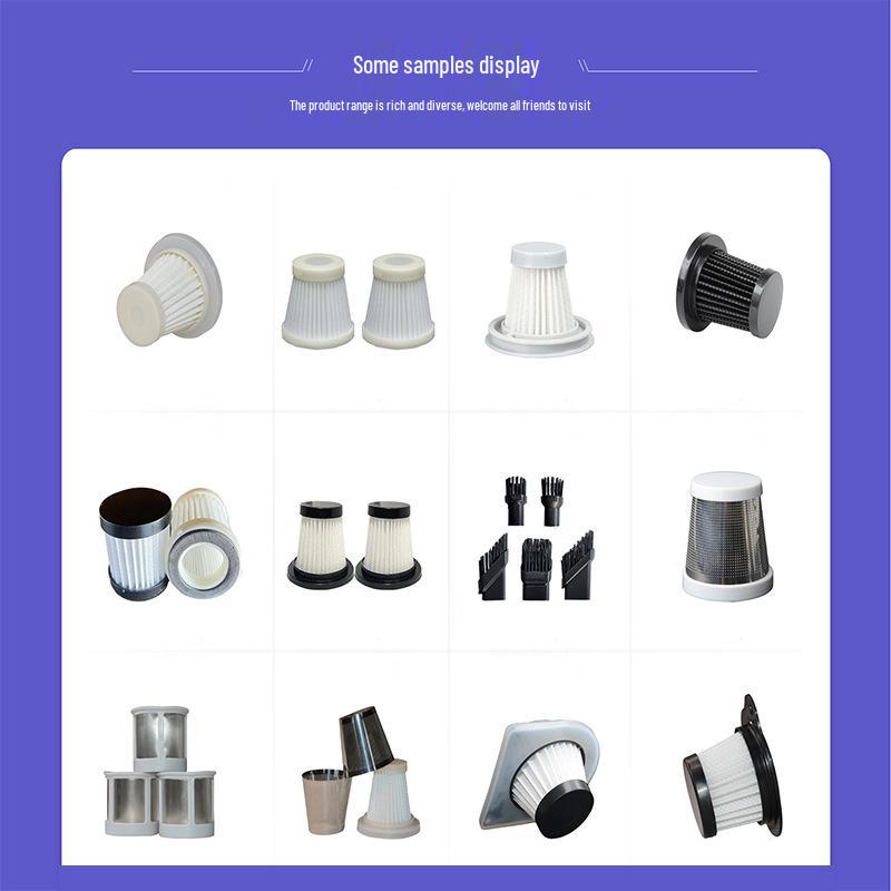 Универсальный HEPA-фильтр для пылесоса Mi Xiaobai: Моющийся фильтрующий элемент и сетчатый аксессуар.