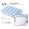 Comfortable Hypoallergenic Sleeping Pillow Cooling Quilted Puff Pillow Cloud-Like Bed Down Alternative Soft Springy Pillows for Dorm Rooms