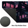 Japanese Anime-style Mousepad, Extra-large Gaming Mouse Pad with Cyberpunk Urban, Fantasy Animation Style, Non-slip Desk Mat, 800x300x3 Mm