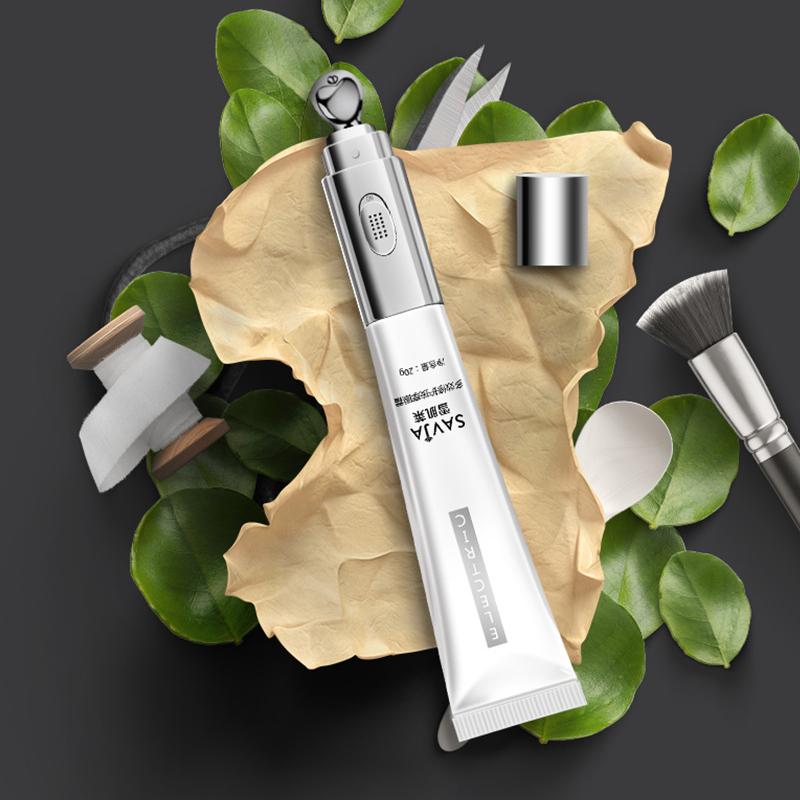 Уход за глазами Не ложиться спать поздно Успокаивающий укрепляющий крем для глаз Светлые темные круги под глазами Мешок под глазами Массаж Электрический крем для глаз