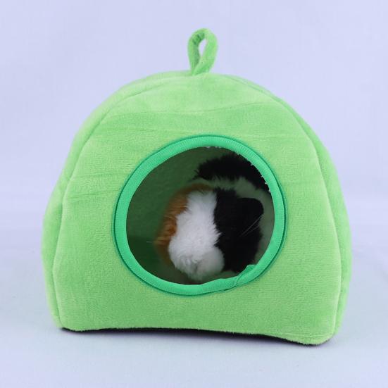 Cozy Warm Hedgehog Nest Windproof Comfortable Versatile Semi-closed Little Pet Nest for Autumn Winter