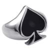 Jewelry Poker Spades Jewelry Style Fashion Single Product Ring