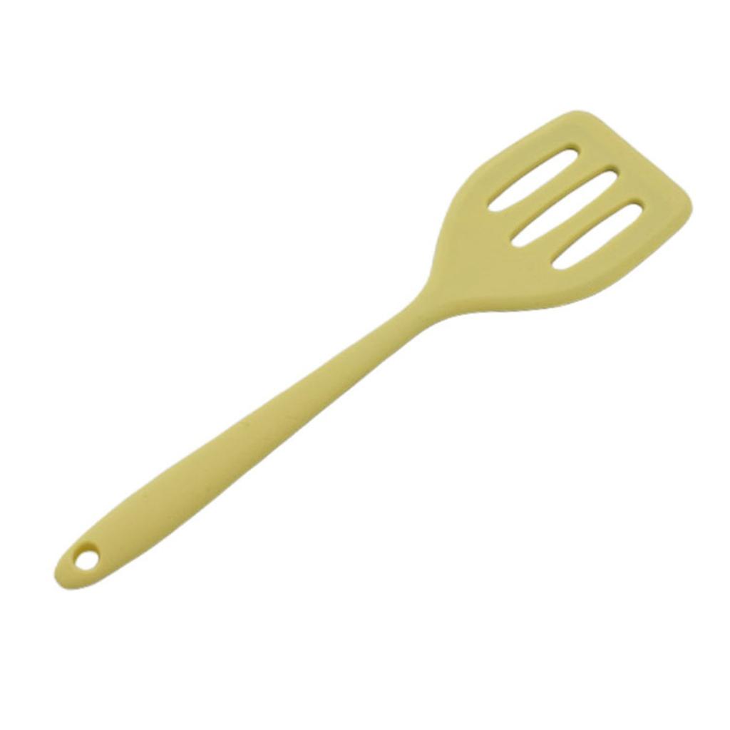 Антипригарная высококачественная термостойкая силиконовая лопатка с прорезями, кухонная лопатка, лопаточка, посуда для приготовления рыбы, яиц, блинов
