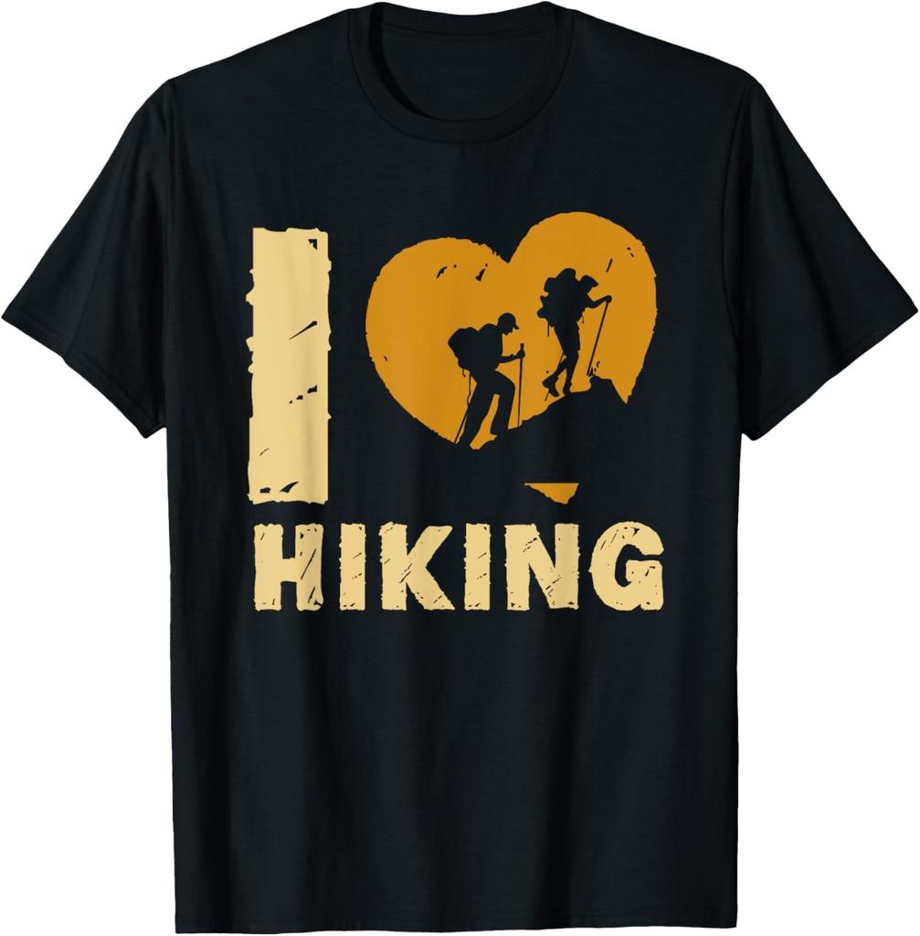 I Love Hiking - Favorite Sports Hiker Gifts T-Shirt