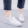 Womens White Shoes Rose Embroidery Women Sneakers Breathable Women Casual Shoes Female Shoes Lace-up Zapatillas De Mujer