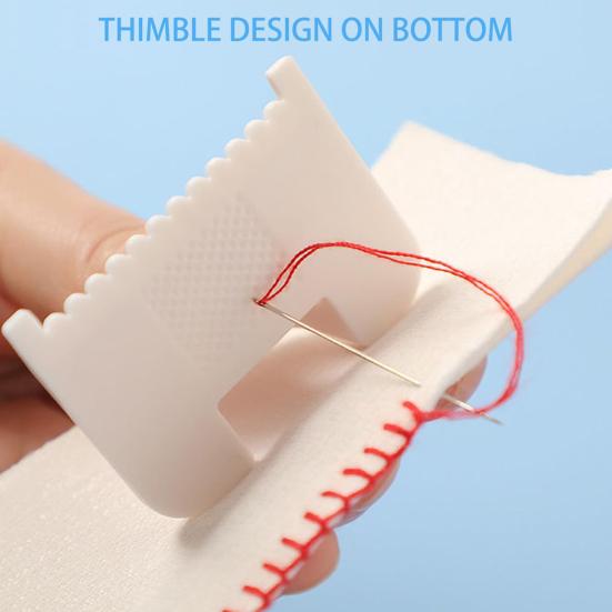 3 шт. Шаблон для шитья большого пальца, направляющая для ручного шитья, линейка для оверлока