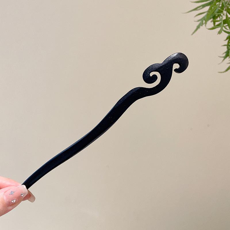 High-End Retro Chinese Tassel Hairpin for Women - Versatile Alloy Hair Clip for Elegant Updos