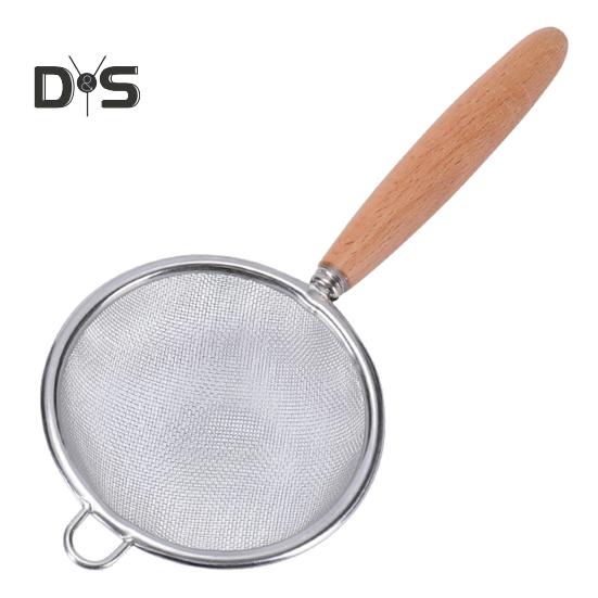 Легкая сушилка для лапши Удобная ручка Практичная ресторанная мука Пищевое сито Фильтр Металлическое ситечко для сока