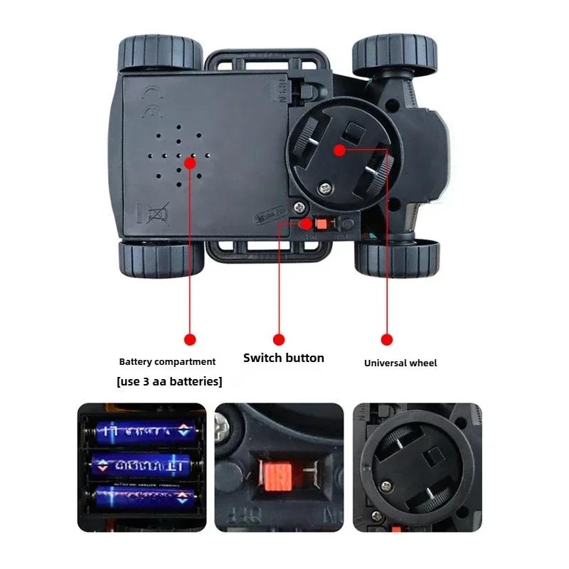 Игрушки для малышей, ползающие сенсорные игрушки для машинок, электронные игрушки для игрушек на животе, подарок для детей 1–2-летнего мальчика, подарки на день рождения