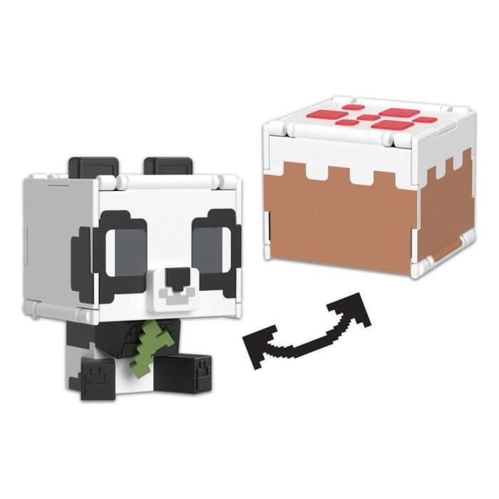Figurine - MATTEL - Minecraft Flippin' Figs - Transformation facile - Design pixélisé