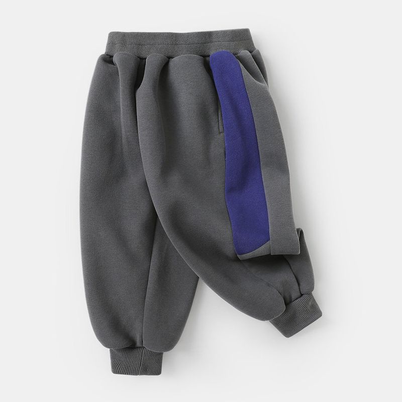 Спортивные брюки для мальчиков, штаны для тренировок, весенняя одежда, новый стиль 2026, повседневная детская одежда для весны и осени, модная и стильная для детей