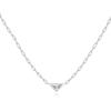 Triangle 925 Silver Necklace N059-02H