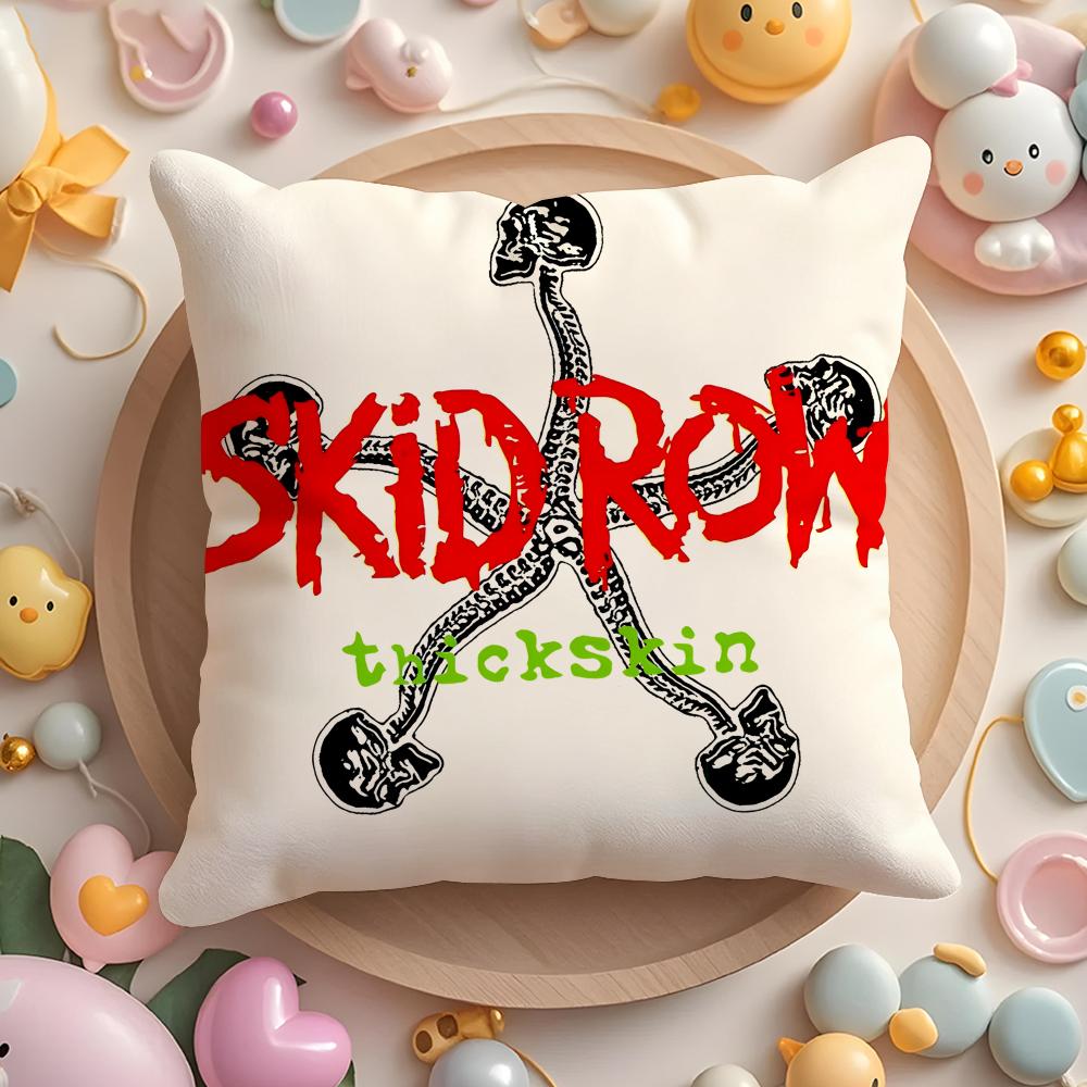 Подушка-чехол S-Skid R-Row Band для дома и автомобиля, для многоцелевого использования - Двусторонняя, Мягкая и прочная для ежедневного использования