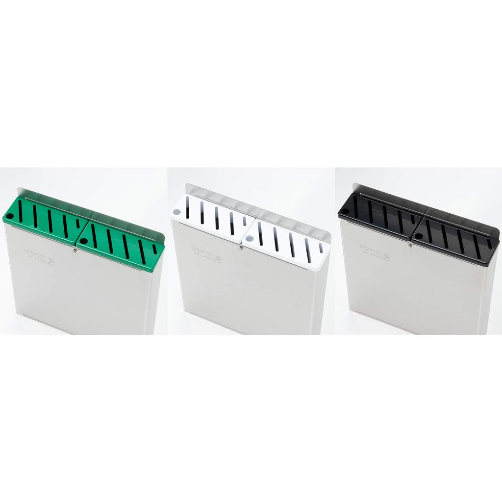 Endo Shoji Commercial TKG цветная подставка для ножей с пластиковой пластиной, большая крышка типа A зеленого цвета из АБС-пластика, сделано в Японии, AHU694 18-8