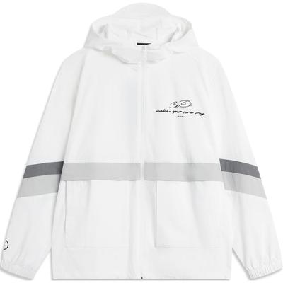 Мужской тренч Li Ning Стандартный Белый AFDU397-4