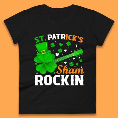 Улица. Футболка женская Patrick's Sham Rockin Мужские Топы Футболки Унисекс