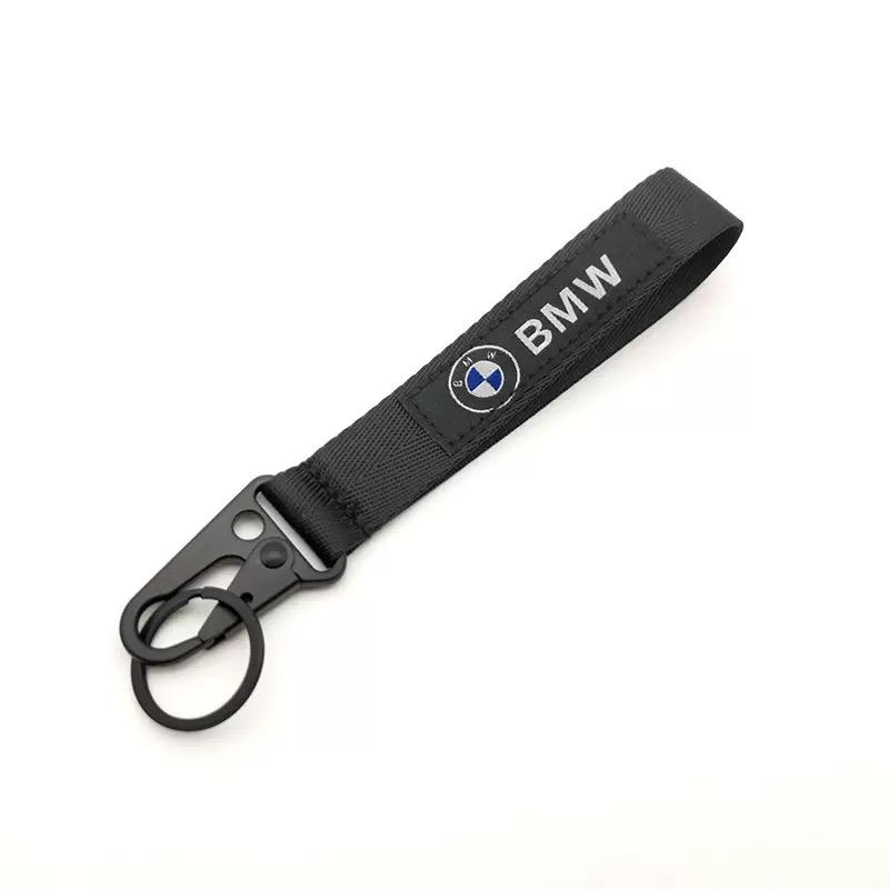 Fashion Car keychain Key Fobs Nylon Embroidery Keyring Key Chain For BMW M 1 2 3 4 5 7 Series X1 X3 X4 X5 X6 X7 F10 F30 E46 E60 ulbn07