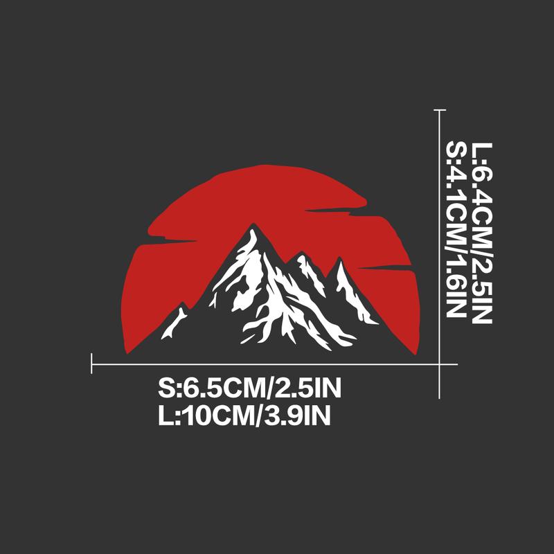 JDM modified decorative Sun Sticker Notebook Water Bottle Car Van SUV motorcycle Windows Cup Toolbox Guitar Scooter personalized