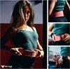 Ceinture musculation femme - Mytra Fusion - ceinture musculation Cuir - fitness, Haltérophilie, Deadlift, Powerlifting - Rose - S