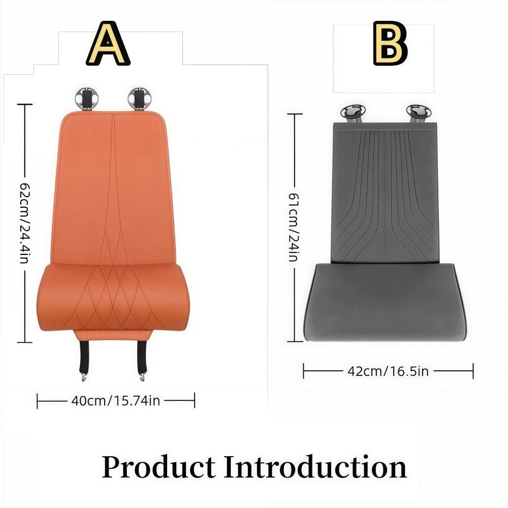 Универсальная подушка для поддержки ног на автомобильное сиденье, пена с памятью, кожаный удлинитель сиденья, подушка для ног, дышащая конструкция с удлинением